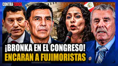 BRONKA: NUEVOS DIPUTADOS Y SENADOS ENCARAN A FUJIMORISTAS | CONTRA TODOS