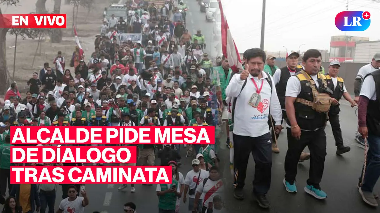 Reproducir: 🔴CAMINATA A PALACIO: alcalde de Pataz pide mesa de diálogo | #EnVivoLR