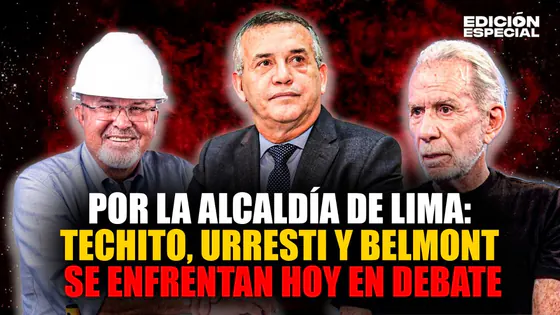 21 SET - Debate Municipal 2026: Bruce, Belmont y Urresti se enfrentan por la alcaldía de Lima
