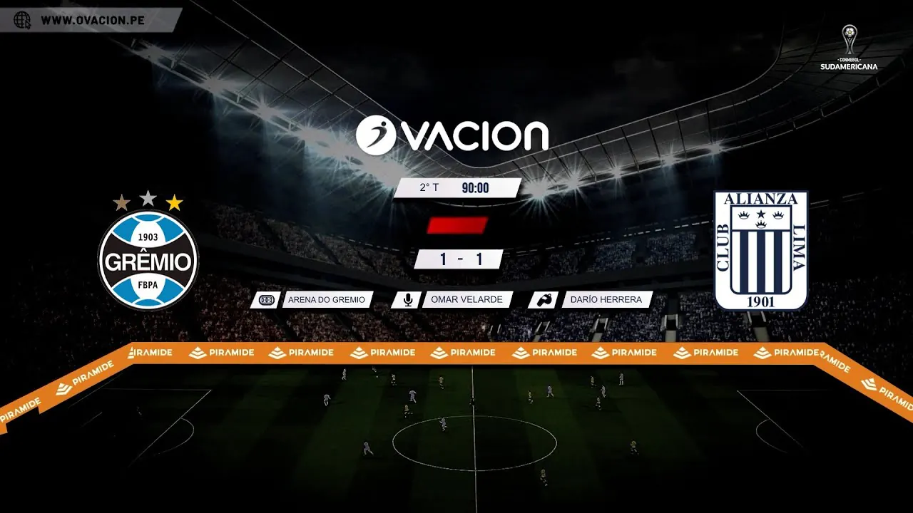 Reproducir: Gremio vs Alianza Lima por RADIO OVACION 🔴 #ENVIVO | COPA SUDAMERICANA