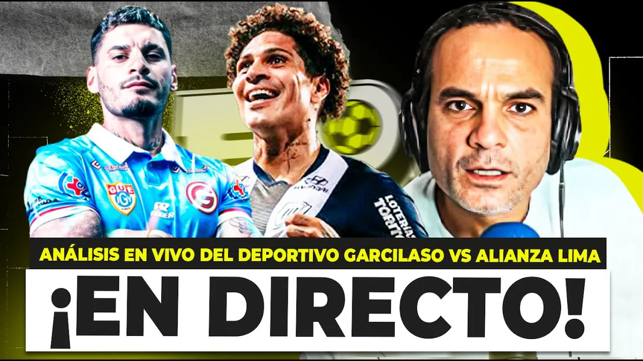 Reproducir: ANÁLISIS EN CALIENTE | GARCILAZO VS ALIANZA LIMA.  #ENVIVO ESTÁN PASANDO COSAS