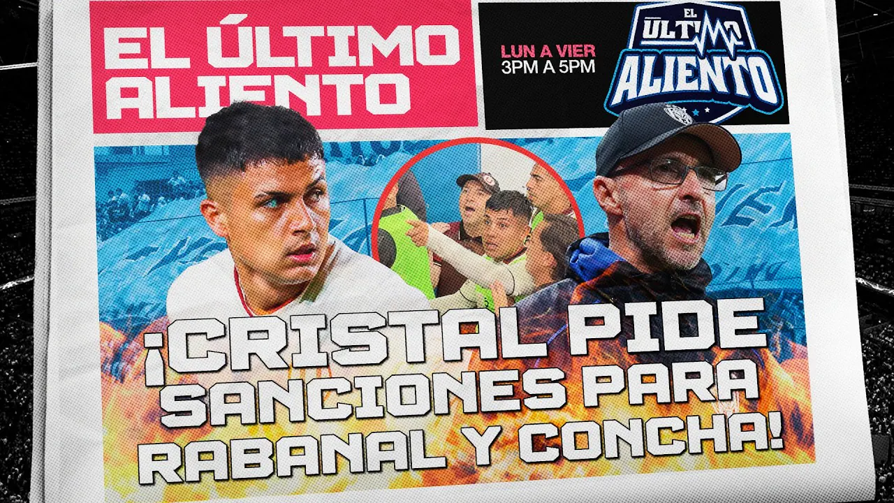 Reproducir: ¡CRISTAL SE JUEGA LA VIDA EN LA LIBERTADORES! 🔥 CELESTES PIDEN CASTIGO PARA LA "U" | ÚA ⚽️
