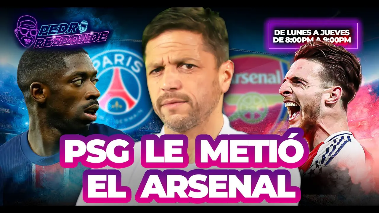 Reproducir: Pedro lo vio venir: PSG le ganó al Arsenal ⚽🔮” | #Playzontv #PedroResponde