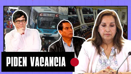 Gremios exigen vacancia de Dina y anuncian paro nacional | Vértice en La Mula