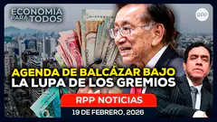 Gremios opinan sobre la agenda del nuevo presidente interino, José Balcázar #ECONOMIAXTODOS