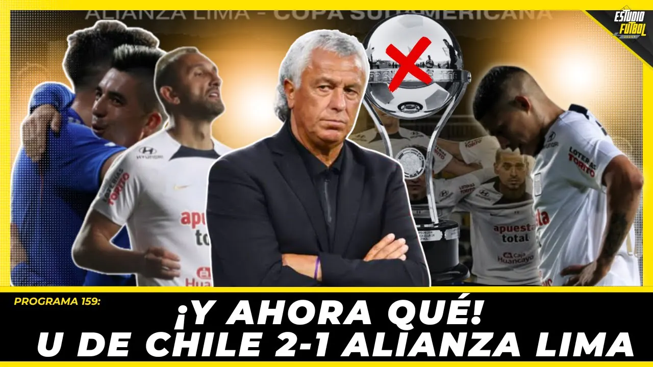 Reproducir: Alianza Lima eliminado de la Sudamericana tras caída 1-2 ante la U de Chile