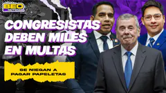 CONGRESISTAS NO QUIEREN PAGAR SUS MULTAS | BEO NOTICIAS