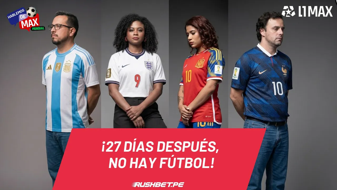 Reproducir: 🔴TODOS PONEMOS ESAS CARAS SIN FÚTBOL, pero para ti ¿QUIÉN SERÁ EL CAMPEÓN? | HABLEMOS DE MAX-EN VIVO