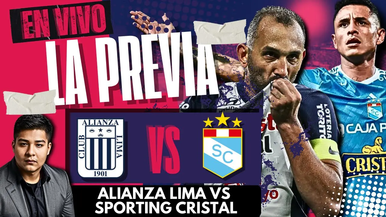Reproducir: 🔥ALIANZA LIMA VS SPORTING CRISTAL EN VIVO: SEMIFINAL DE INFARTO | PLAYOFFS VUELTA 2025🔥