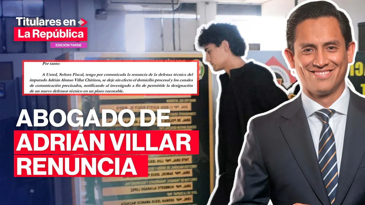Reproducir: 🔴 Jefferson Moreno RENUNCIA a la defensa de ADRIÁN VILLAR| #TLR