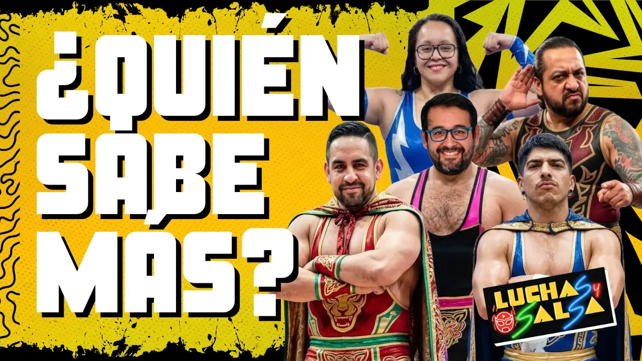 Reproducir: ¿QUIÉN SABE MÁS? HACEMOS JUEGOS DE LUCHITAS CON EL TIO HITMAN | LUCHAS Y SALSA