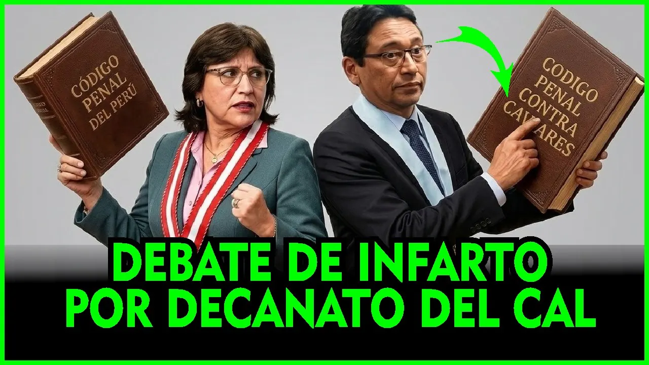 Reproducir: AL ROJO VIVO ! EXPLOSIVO DEBATE : DELIA ESPINOZA Vs ABANTO I RUMBO AL DECANATO I CAL