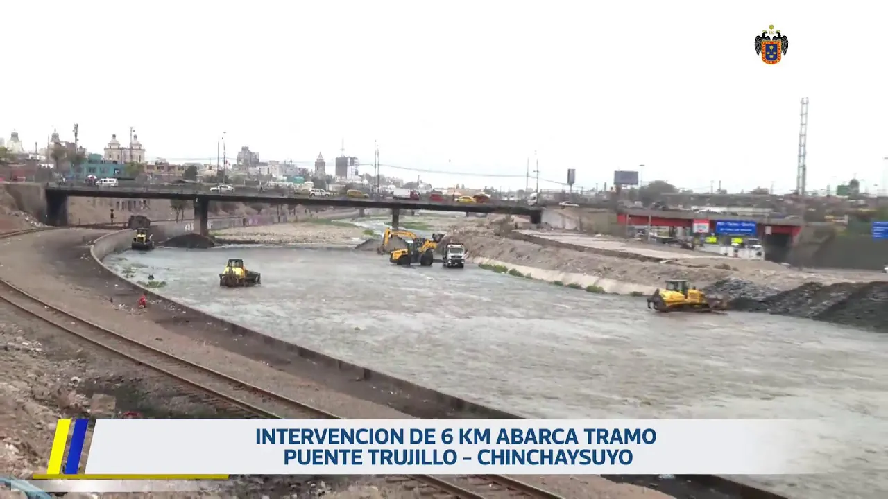 Reproducir: Supervisión de los trabajos de limpieza y descolmatación del río Rímac | 13 de enero