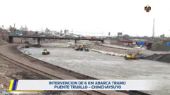 Supervisión de los trabajos de limpieza y descolmatación del río Rímac | 13 de enero