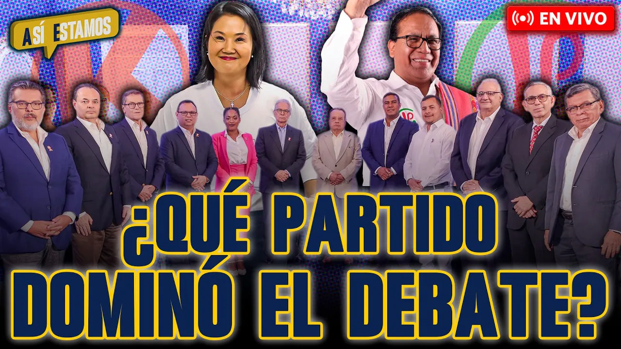 Reproducir: 🔴#ENVIVO | DEBATE TÉCNICO: ¿QUIÉN OFRECIÓ MEJORES PROPUESTAS? ¿FUERZA POPULAR O JUNTOS POR EL PERÚ?