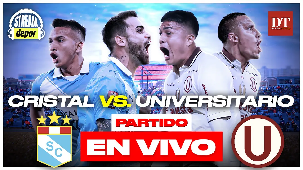 Reproducir: SPORTING CRISTAL VS. UNIVERSITARIO EN VIVO | TORNEO APERTURA - LIGA 1 MAX | El Comercio