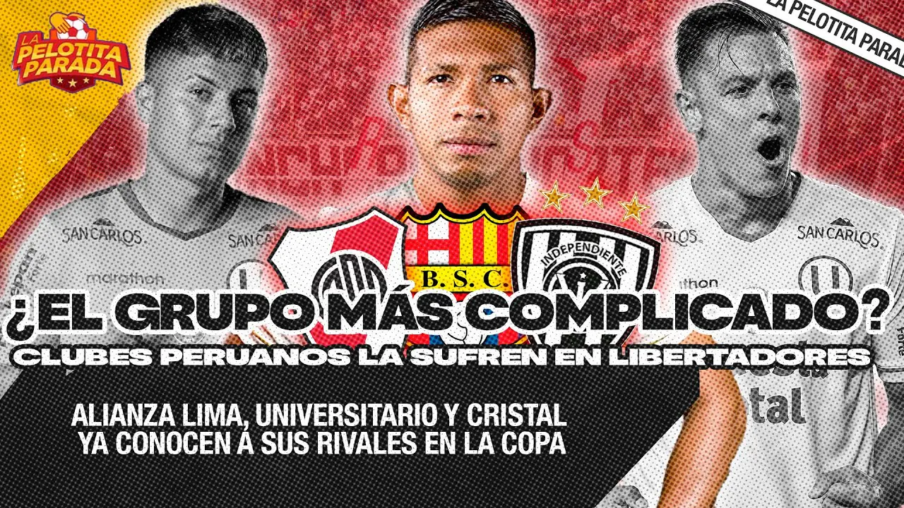 Reproducir: YA TENEMOS RIVALES DE COPA LIBERTADORES | ¿QUÉ EQUIPO LA TIENE MÁS COMPLICADA? | LA PELOTITA PARADA