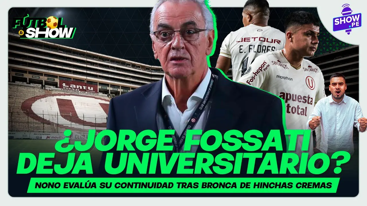 Reproducir: ¿JORGE FOSSATI SE VA DE UNIVERSITARIO?🔥ALIANZA LIMS VS GREMIO: ¿HAY CHANCE? | FÚTBOL Y SHOW ⚽