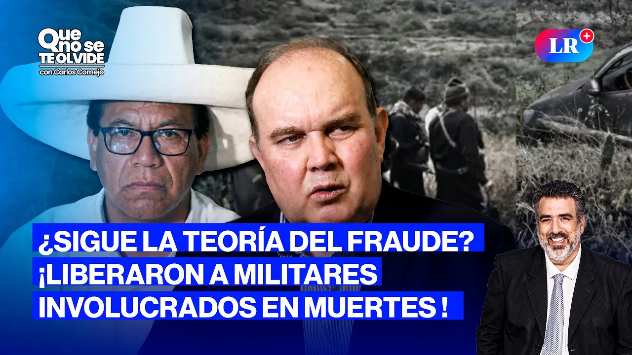 Reproducir: ¿ASESINATO EN COLCABAMBA? Y ¿LÓPEZ ALIAGA INSISTE EN FRAUDE? | QUE NO SE TE OLVIDE CON CORNEJO