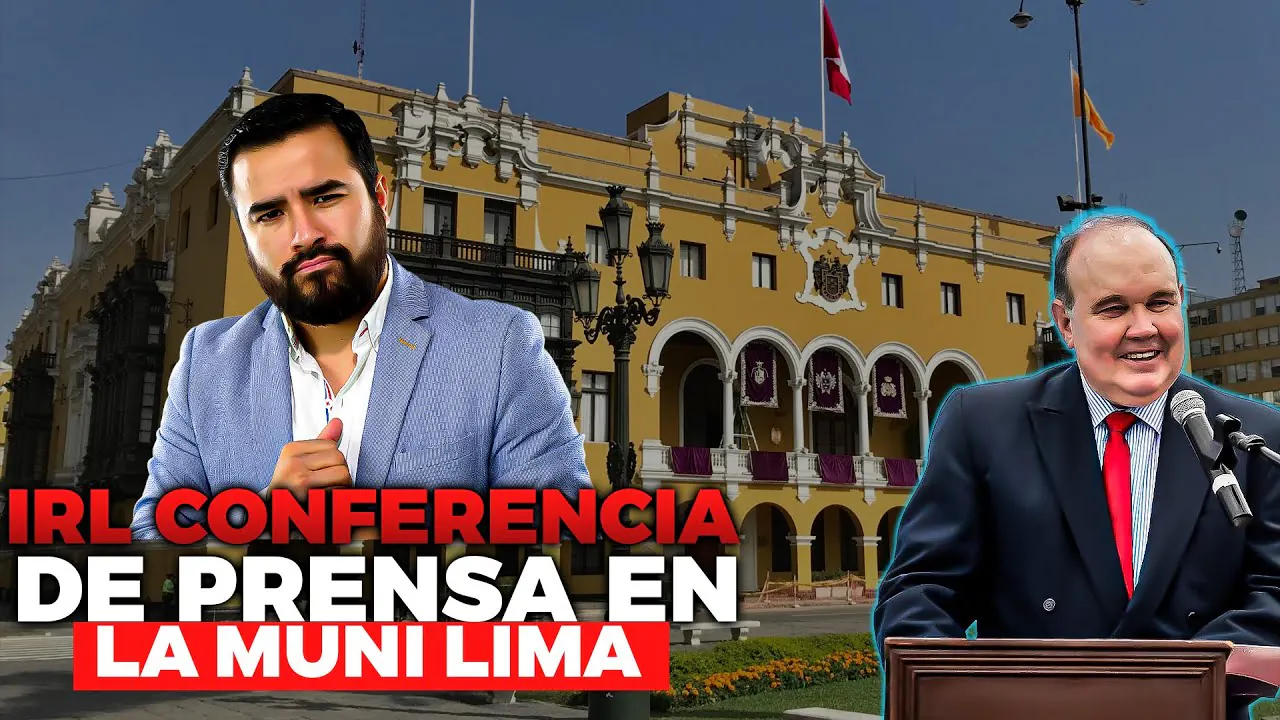 Reproducir: IRL DESDE LA MUNI LIMA | CONFERENCIA DE PRENSA CON RAFAEL LÓPEZ ALIAGA