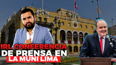 IRL DESDE LA MUNI LIMA | CONFERENCIA DE PRENSA CON RAFAEL LÓPEZ ALIAGA