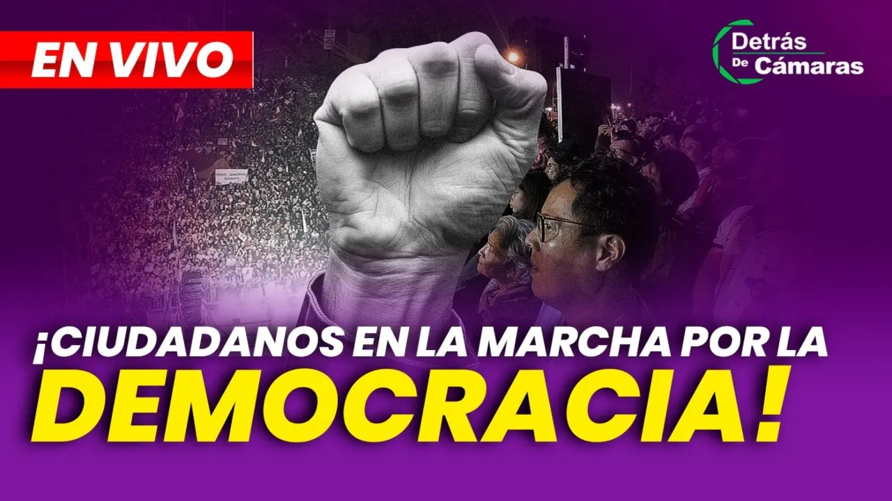 Reproducir: 🔴 EN VIVO | MARCHA POR LA DEMOCRACIA EN PERÚ| DETRÁS DE CÁMARAS – Panamericana TV