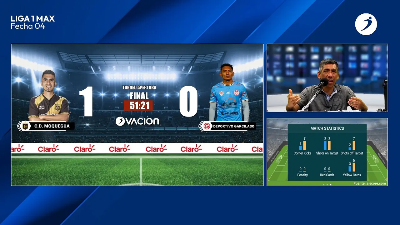 Reproducir: CD Moquegua vs Deportivo Garcilaso por RADIO OVACION 🔴 #ENVIVO | LIGA 1 MAX