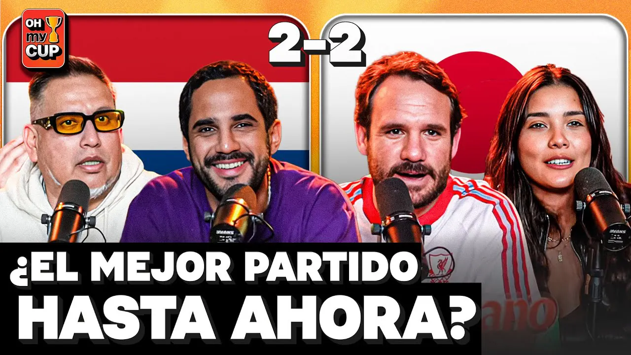 Reproducir: HOLANDA Y JAPON SE ENFRENTAN POR EL GRUPO F con MICHAEL, ESTEFANIA, BRUNO y HORACIO