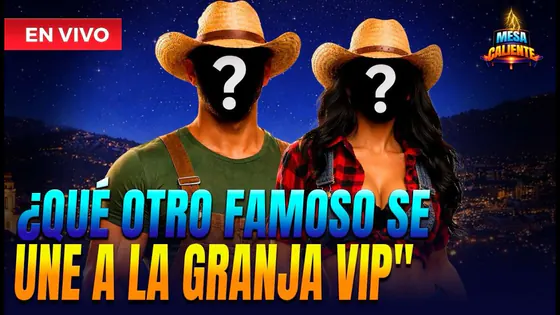 EN VIVO –CONOCE AL SEXTO FAMOSO DE “LA GRANJA VIP” | Mesa Caliente por Panamericana TV