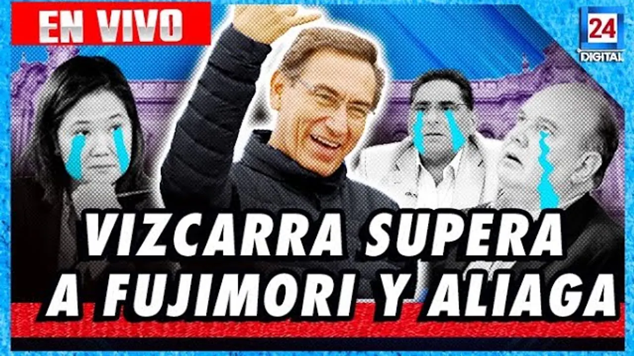 Reproducir: MARTÍN VIZCARRA LIDERA ENCUESTAS PRESIDENCIALES 2026 - 24 DIGITAL