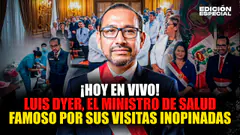 #EnVivo Ministro de Salud, Luis Dyer, recorre todos los hospitales del MINSA