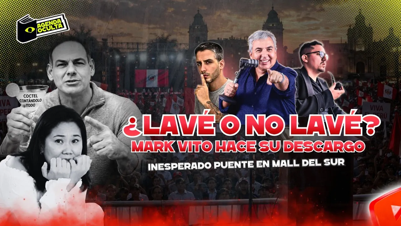 Reproducir: ¿LAVÉ O NO LAVÉ? MARK VITO HACE SU DESCARGO - AGENDA OCULTA