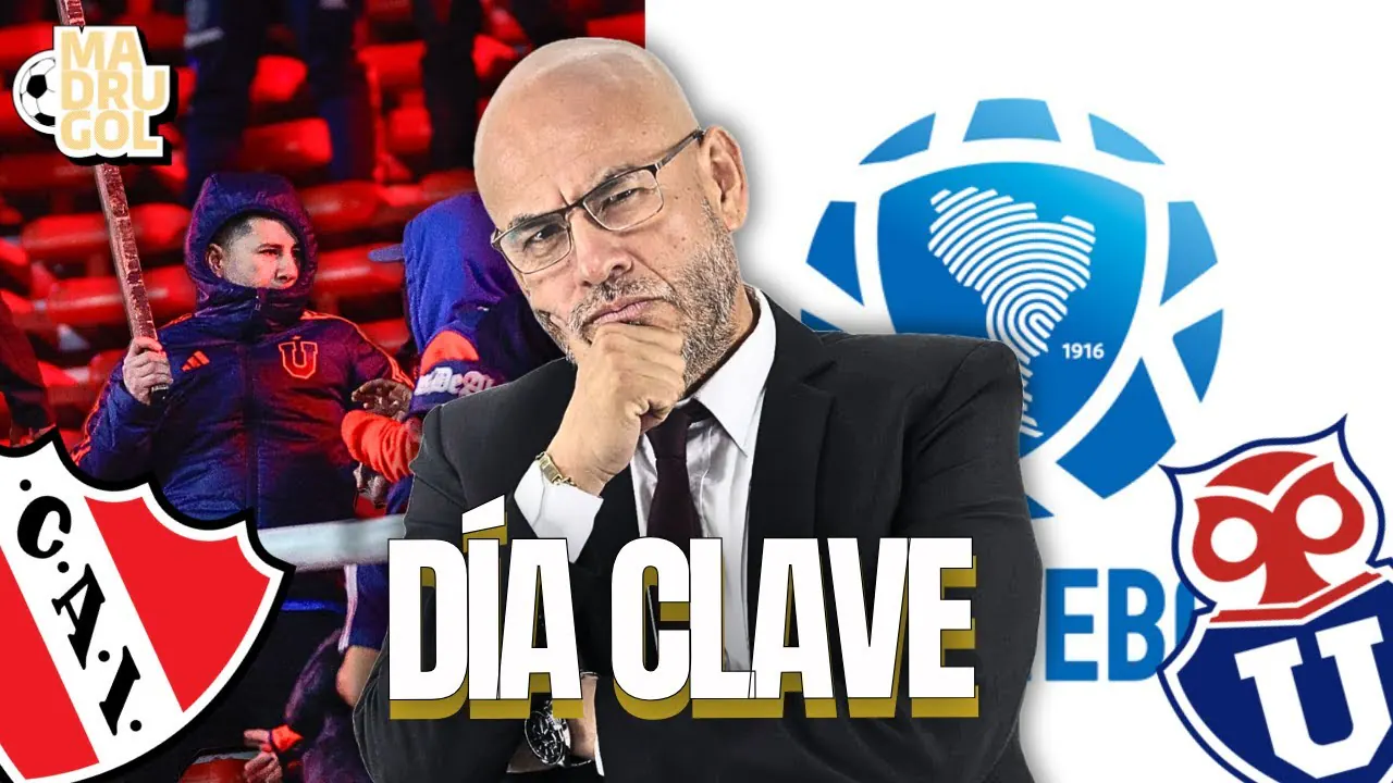 Reproducir: MADRUGOL CON MR PEET: DÍA CLAVE | CONMEBOL DECIDIRÁ CASO INDEPENDIENTE VS U DE CHILE