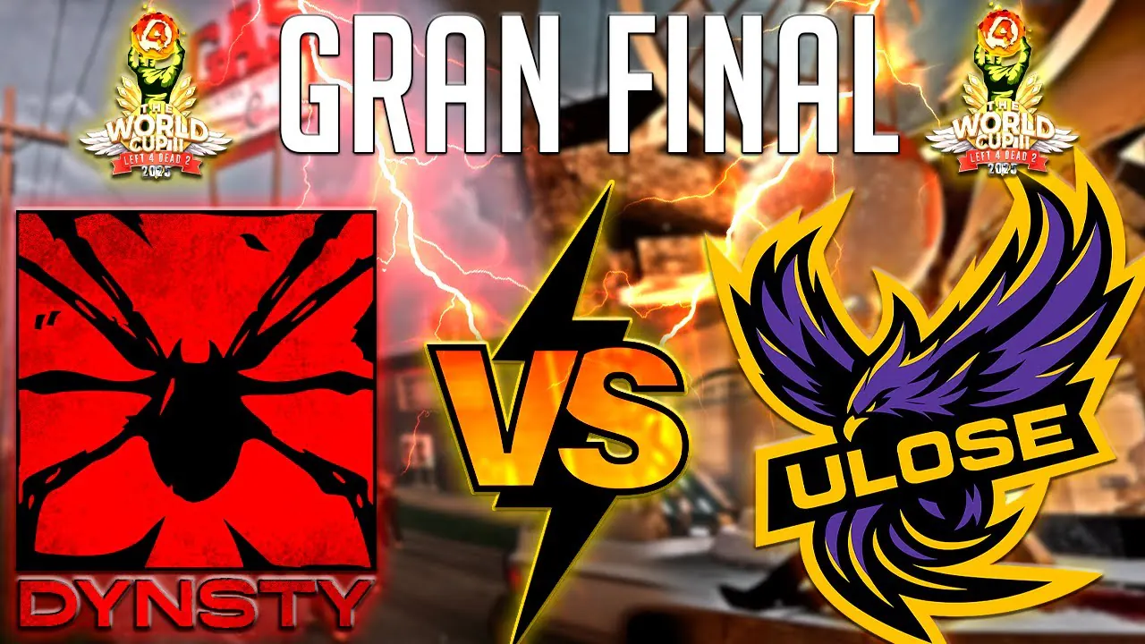 Reproducir: GRAN FINAL COPA MUNDIAL L4D2 | Dynsty VS Ulose | 500 USD DE PREMIO |