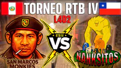 TORNEO RTB IV LEFT 4 DEAD 2 | Ñanksitos VS San Marcos Monkies | Chile VS Perú | INVICTOS |