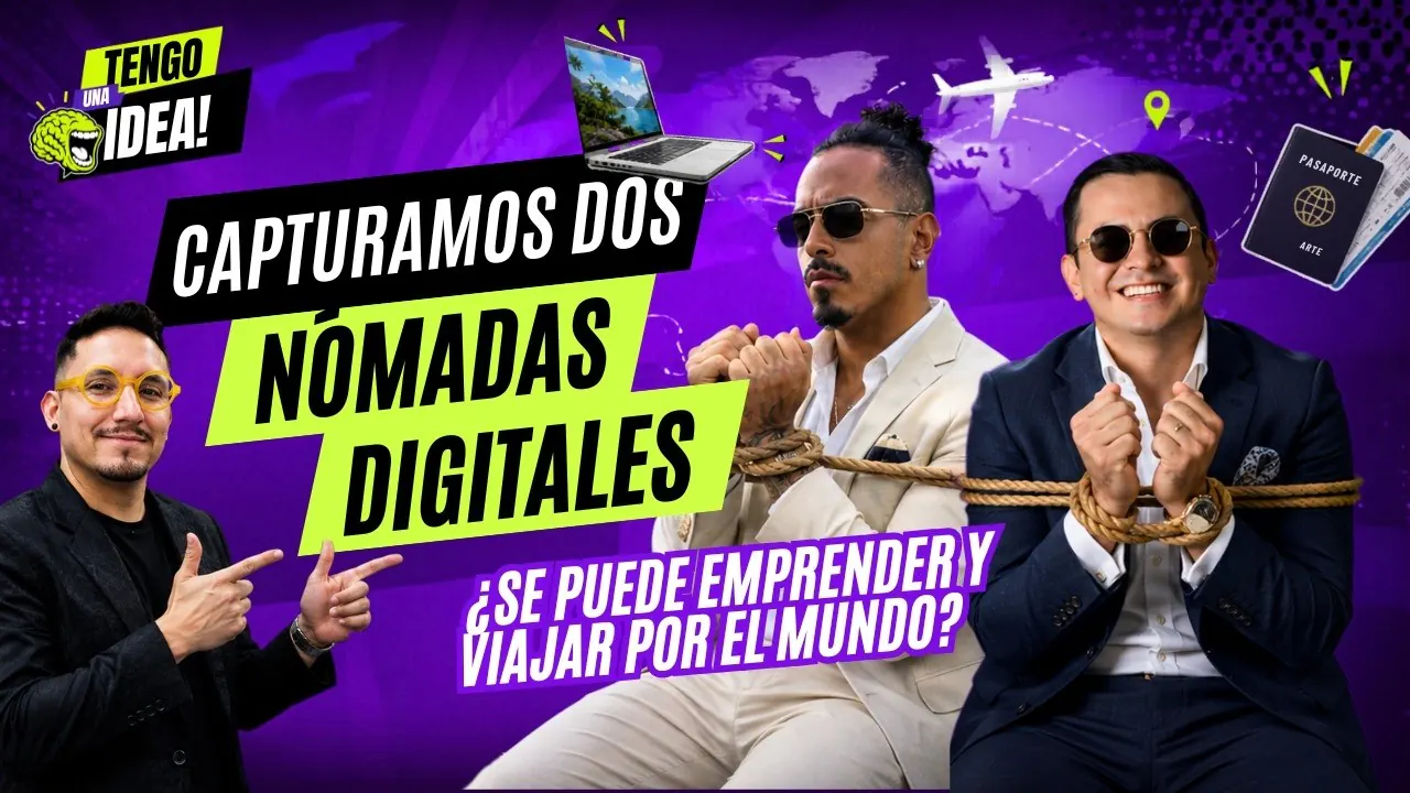 Reproducir: ¿NÓMADAS DIGITALES? Capturamos dos influencers empresarios y viajeros.