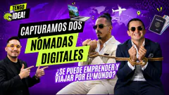 ¿NÓMADAS DIGITALES? Capturamos dos influencers empresarios y viajeros.