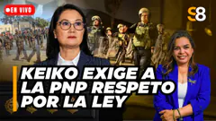 KEIKO FUJIMORI EXIGE A LA PNP EL RESPETO A LA LEY Y MARCA LAS PRIORIDADES | #S8