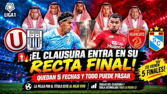 ¡EL CLAUSURA ENTRA EN SU RECTA FINAL! QUEDAN 5 FECHAS Y TODO PUEDE PASAR