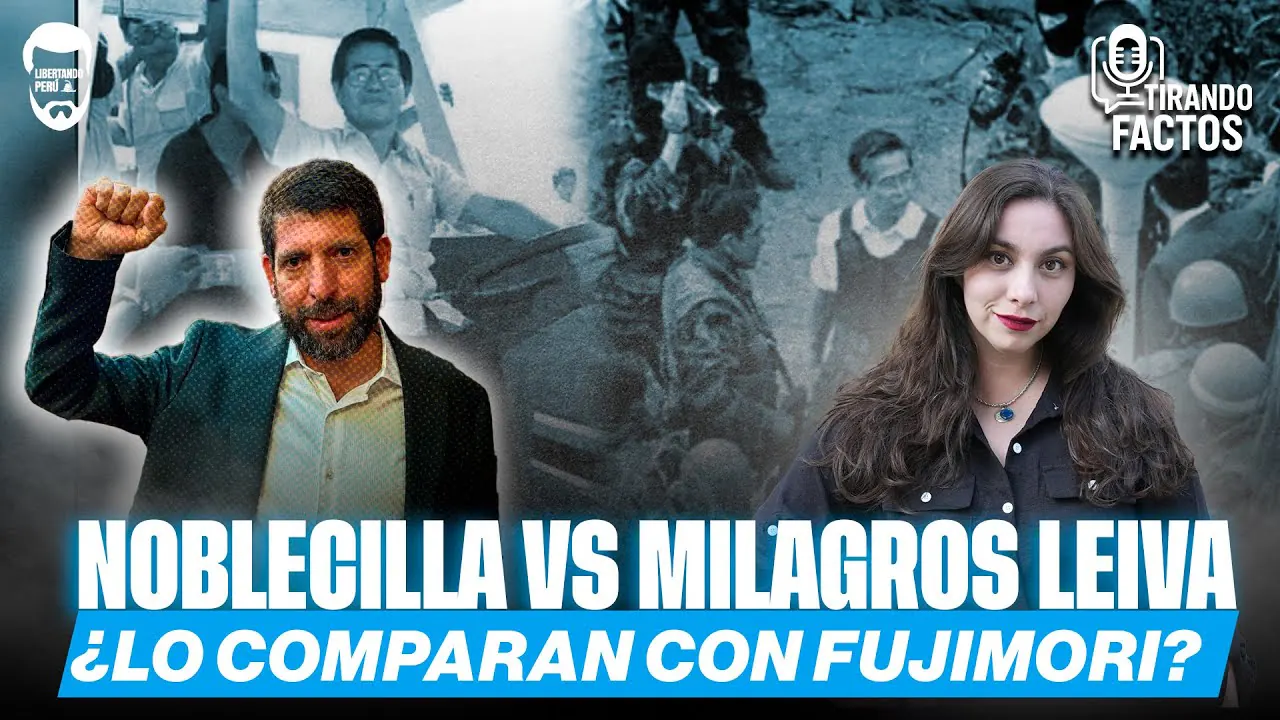 Reproducir: NOBLECILLA VS MILAGROS LEIVA ¿LO COMPARAN CON FUJIMORI?
