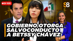 BETSSY CHÁVEZ VIAJA A MÉXICO TRAS RECIBIR SALVOCONDUCTO DEL GOBIERNO | S8