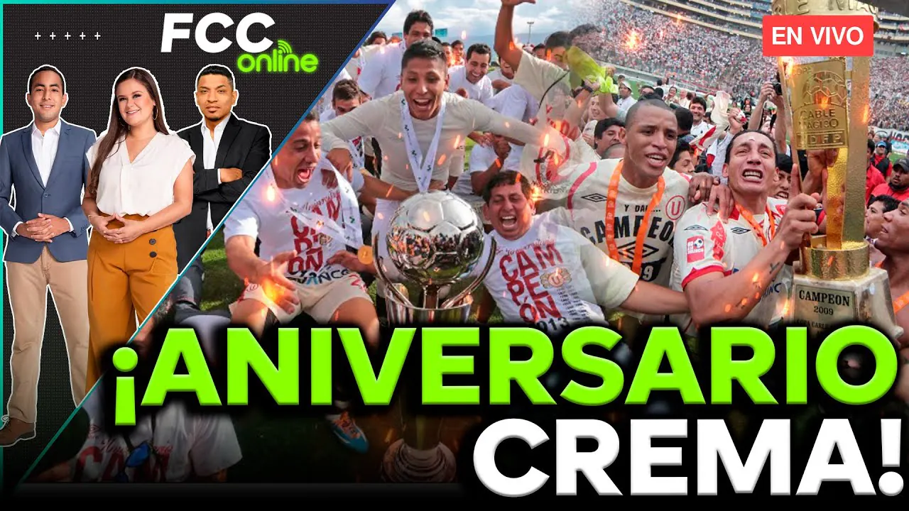 Reproducir: #ENVIVO 🔴¡ANIVERSARIO CREMA! UNIVERSITARIO DE DEPORTES CUMPLE 101 AÑOS #FCCONLINE