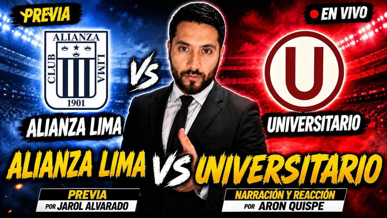 Reproducir: 🔴 ALIANZA LIMA VS UNIVERSITARIO EN VIVO | EL CLÁSICO | TORNEO CLAUSURA - LIGA 1 | FECHA 9