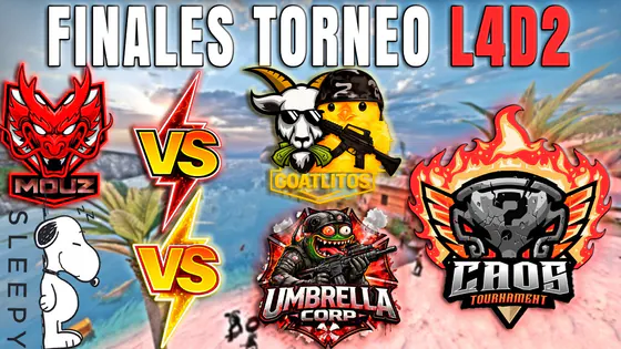 Finales De Torneo L4D2 | Sleepy VS Umbrella | Goatolitos VS Mouzkori | BRACKET B ELIMINATORIAS