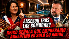 ¿ASESOR TRAS LA SOMBRAS? KEIKO SEÑALA QUE ES SOLO SU AMIGO - NOTICIAS RANDOM