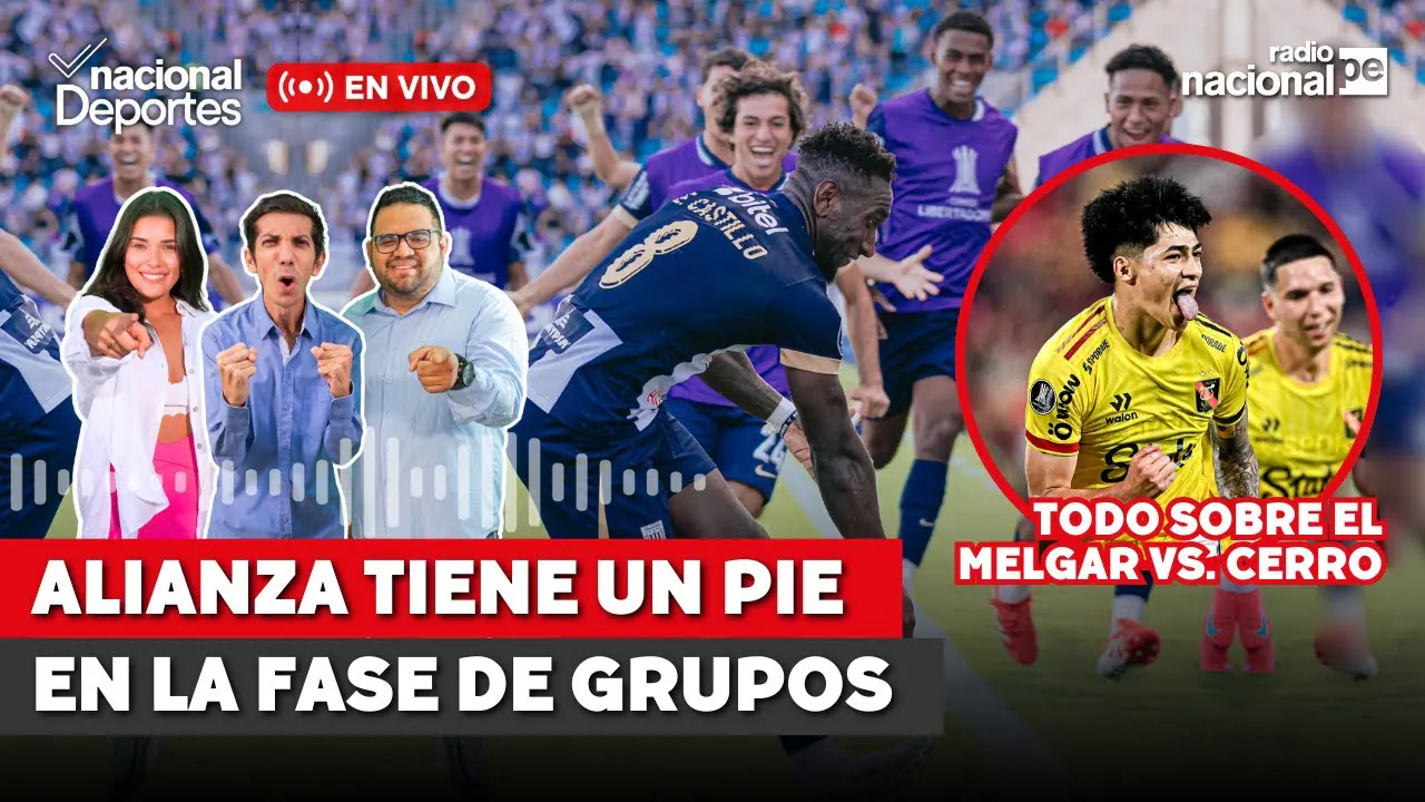 Reproducir: Radio Nacional EN VIVO: Nacional Deportes 5/3/25| Alianza le gana a Iquique | Previa Melgar vs Cerro