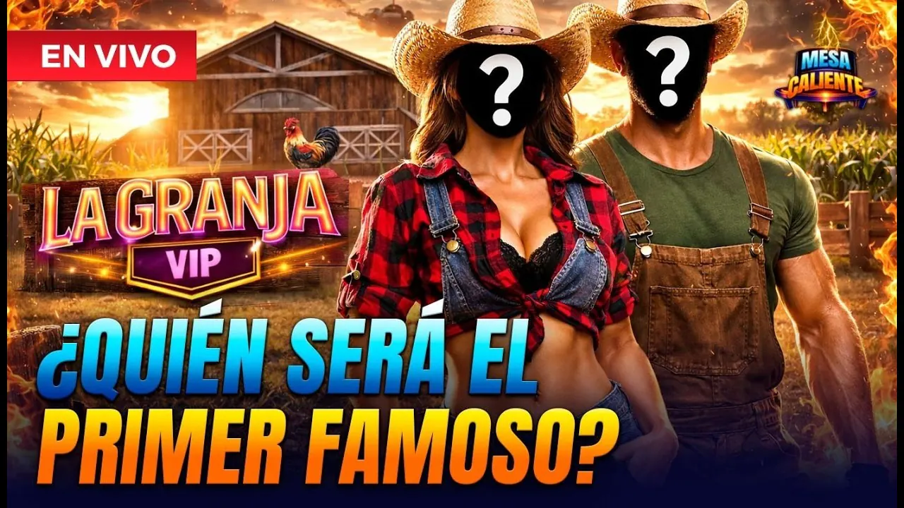 Reproducir: 🔴EN VIVO –CONOCE AL PRIMER INTEGRANTE DE LA “LA GRANJA VIP” | Mesa Caliente por Panamericana TV