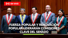 NUEVO SENADO: FUERZA POPULAR Y RENOVACIÓN POPULAR PRESIDIRÁN COMISIONES CLAVE | HORA PUNTA