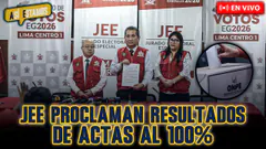 #ENVIVO | JURADO ELECTORAL ESPECIAL PROCLAMÓ LOS RESULTADOS DE ACTAS OBSERVADAS | #ASÍESTAMOS