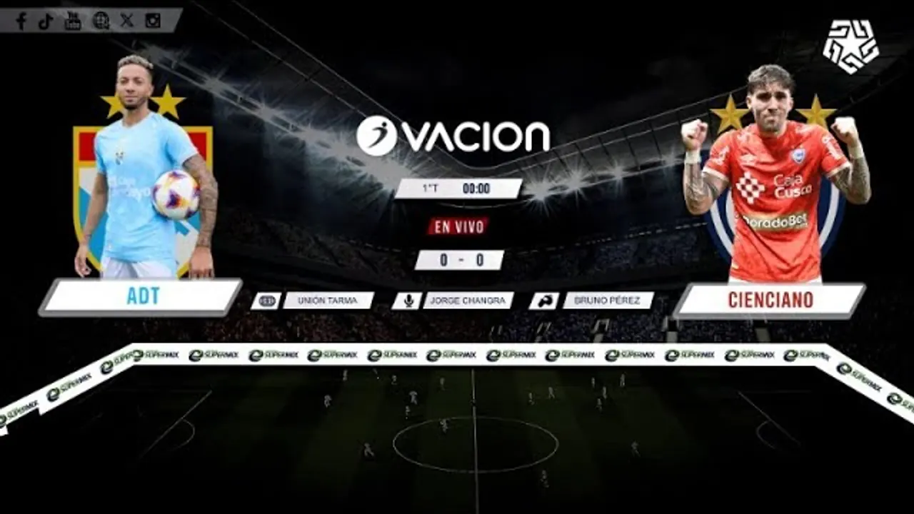 Reproducir: ADT vs Cienciano por RADIO OVACIÓN | LIGA 1 TE APUESTO